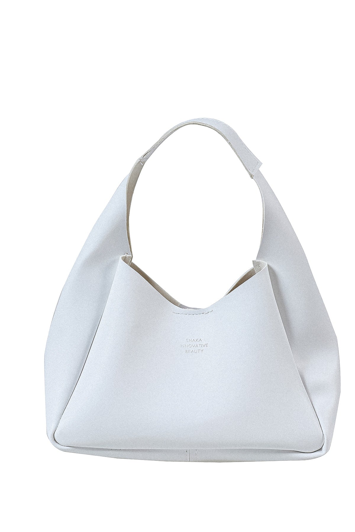 White Shk19 Zippered Imitation Leather Women'S Hand And Shoulder Bag With Wallet E:33 L:15 W:10 Cm