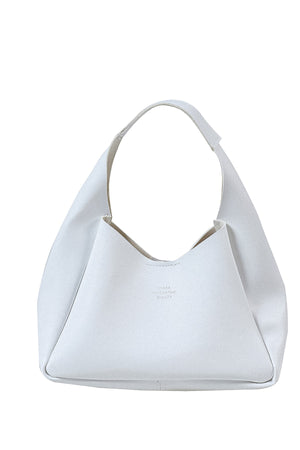 White Shk19 Zippered Imitation Leather Women'S Hand And Shoulder Bag With Wallet E:33 L:15 W:10 Cm