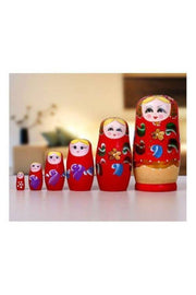 Wooden Matryoshka Set Of 5