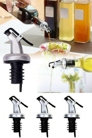 3-Piece Cap Oil Stopper Oil Pot Bottle Tip Oil Holder Vinegar Sauce Bottle Head Non-Drip