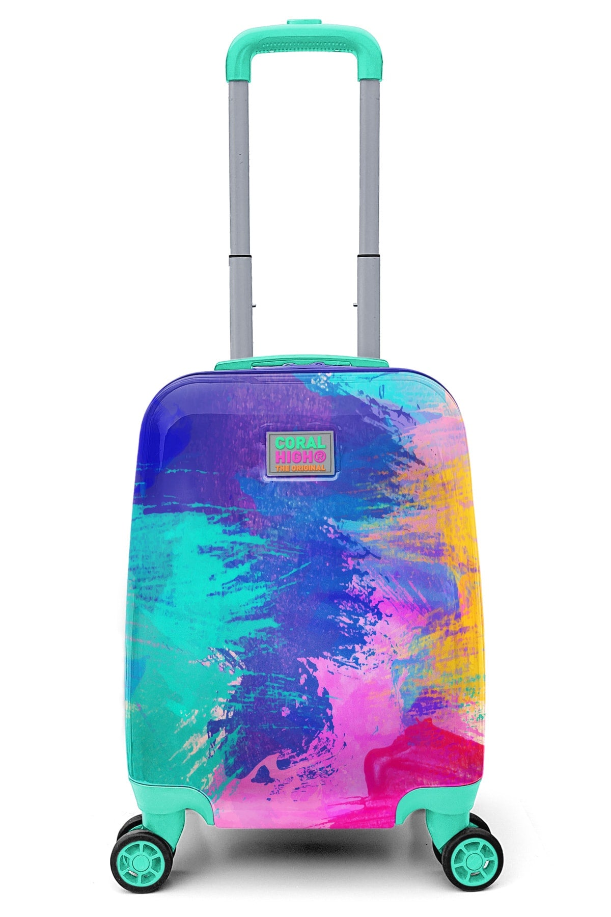 Kinderkoffer mit buntem Airbrush-Muster 16707