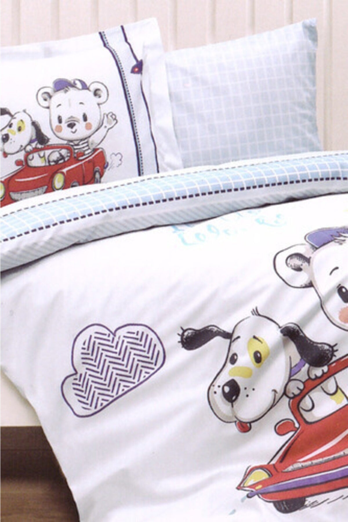 Premium Hello World Duvet Cover Set with Blanket