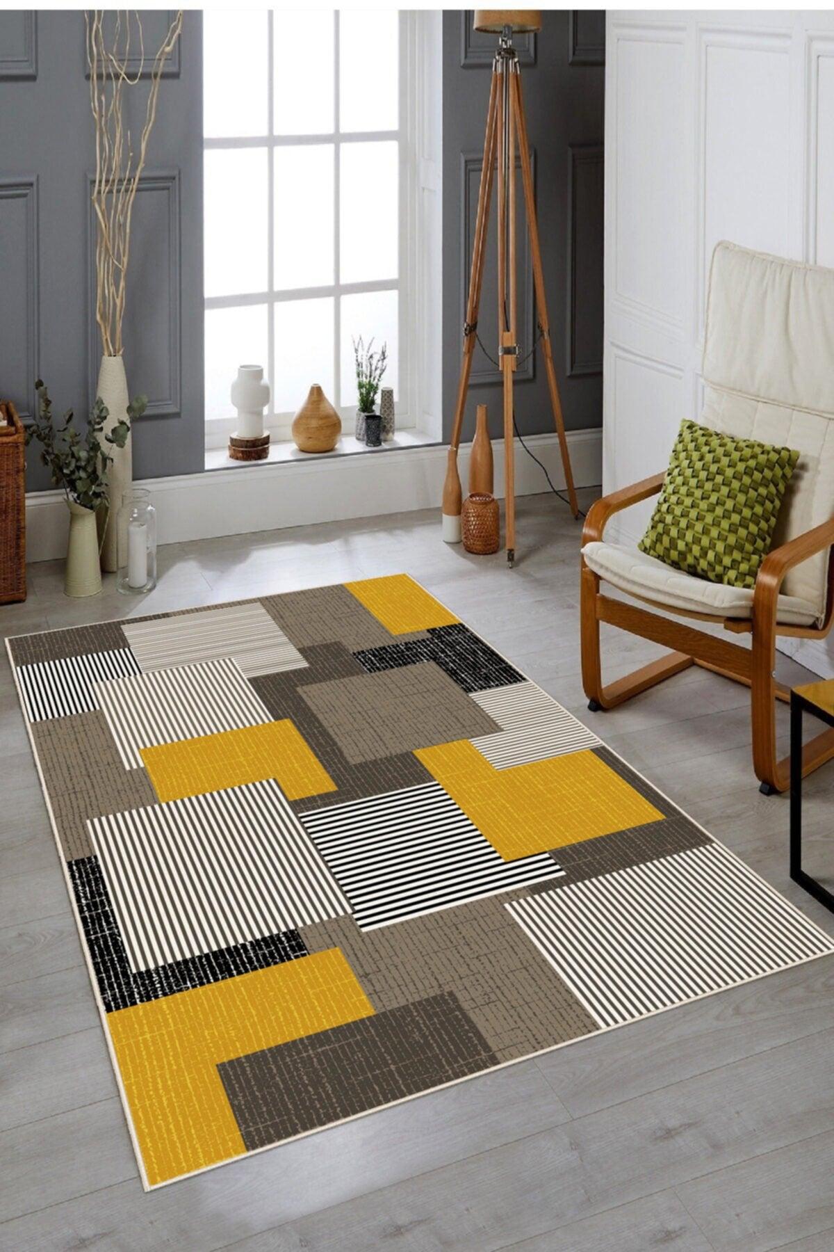 Digital Printing Washable Non-Slip Floor Living Room Carpet Kitchen Rug And Runner - Swordslife