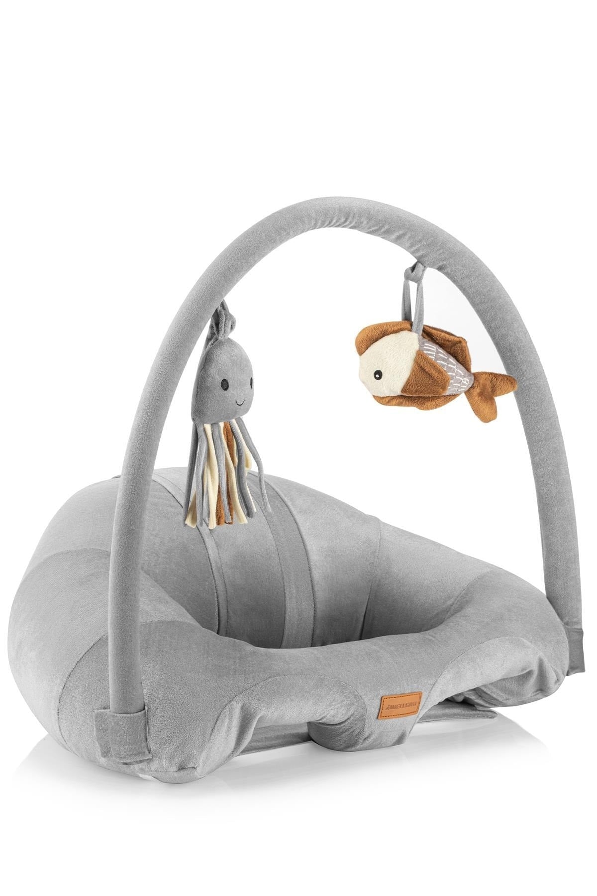 Baby Support and Sitting Cushion with Toys