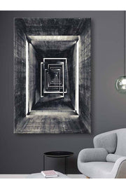 Abstract Depth Decorative Canvas Painting - Voov2119 - Swordslife