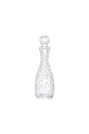 Glass Lid Iris Jug