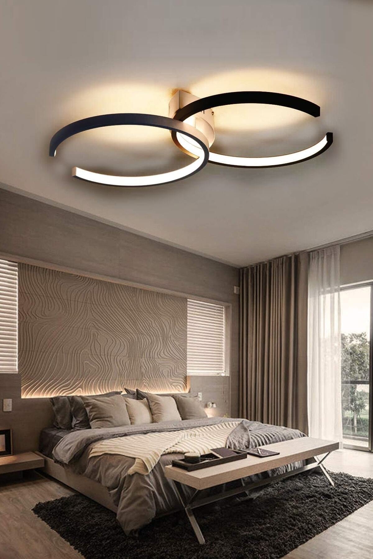 Chance C Black Case White Led Double Led Chandelier