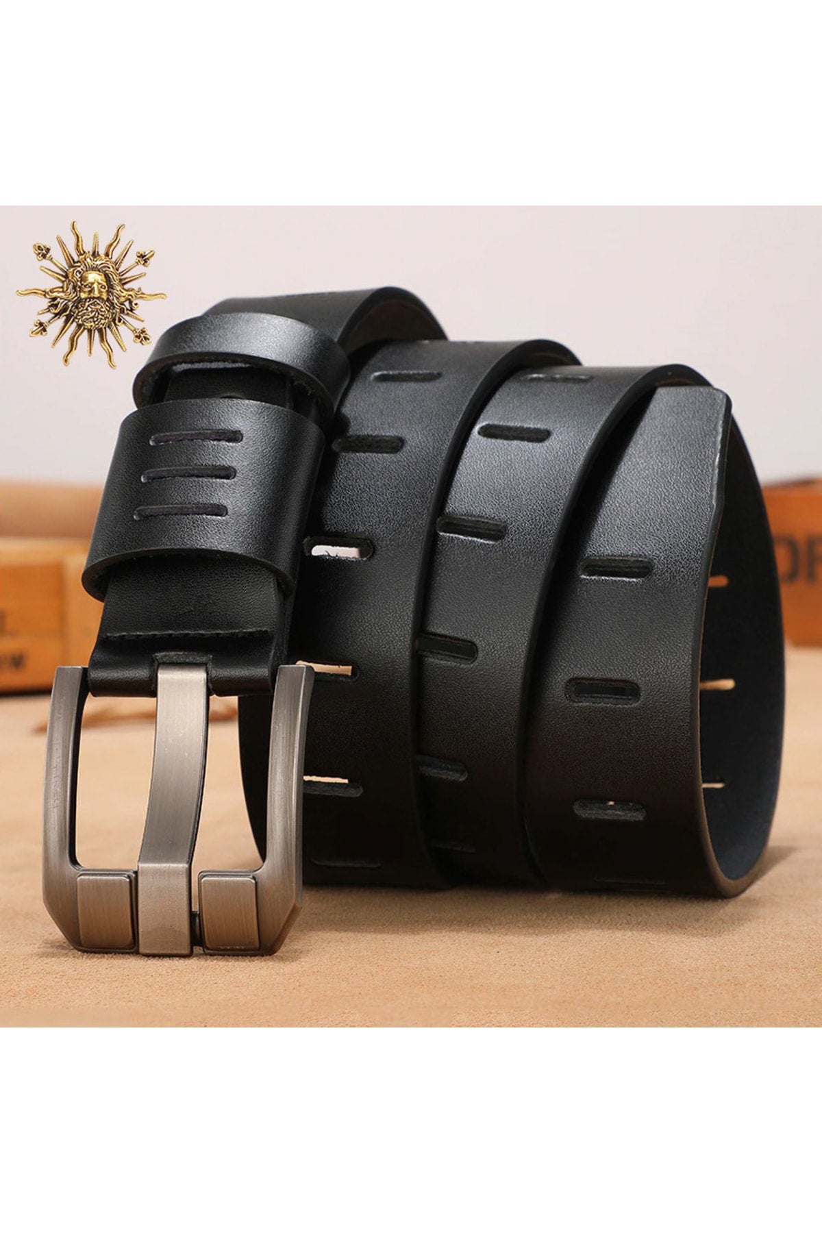 Supreme Made In Italy Lord Concept Genuine Leather Men'S Belt