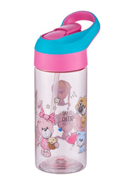 500 ml dicke Tritan-Schulwasserflasche für Kinder mit Strohhalm