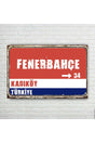 Fenerbahce Signboard Retro Wooden Poster - Swordslife