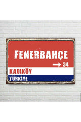 Fenerbahce Signboard Retro Wooden Poster - Swordslife