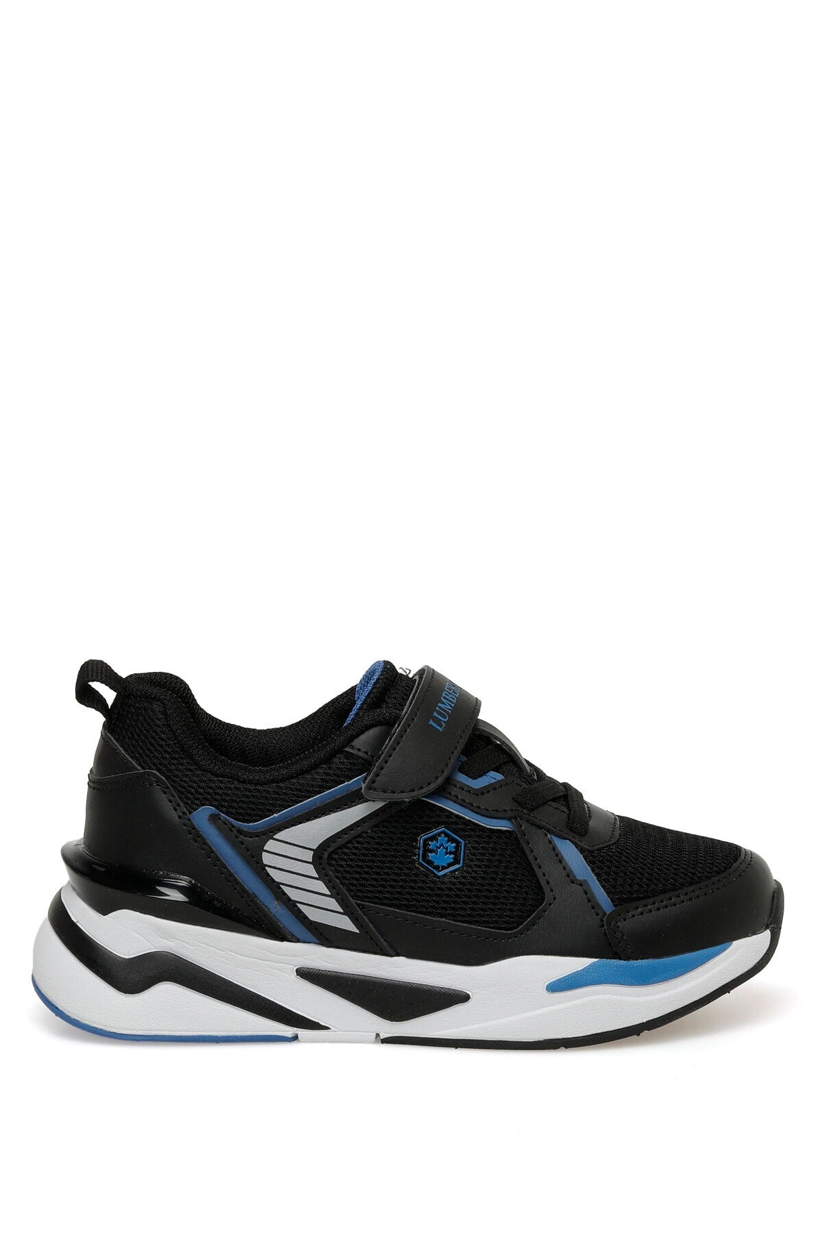 Oxford Jr 3fx Black Boys Running Shoes