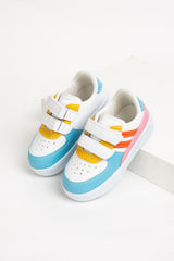 Kids Blue Orange Sneakers Kids Shoes