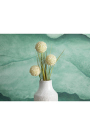 Grass Bush Single Branch Artificial Flower 63 Cm Cream - Swordslife