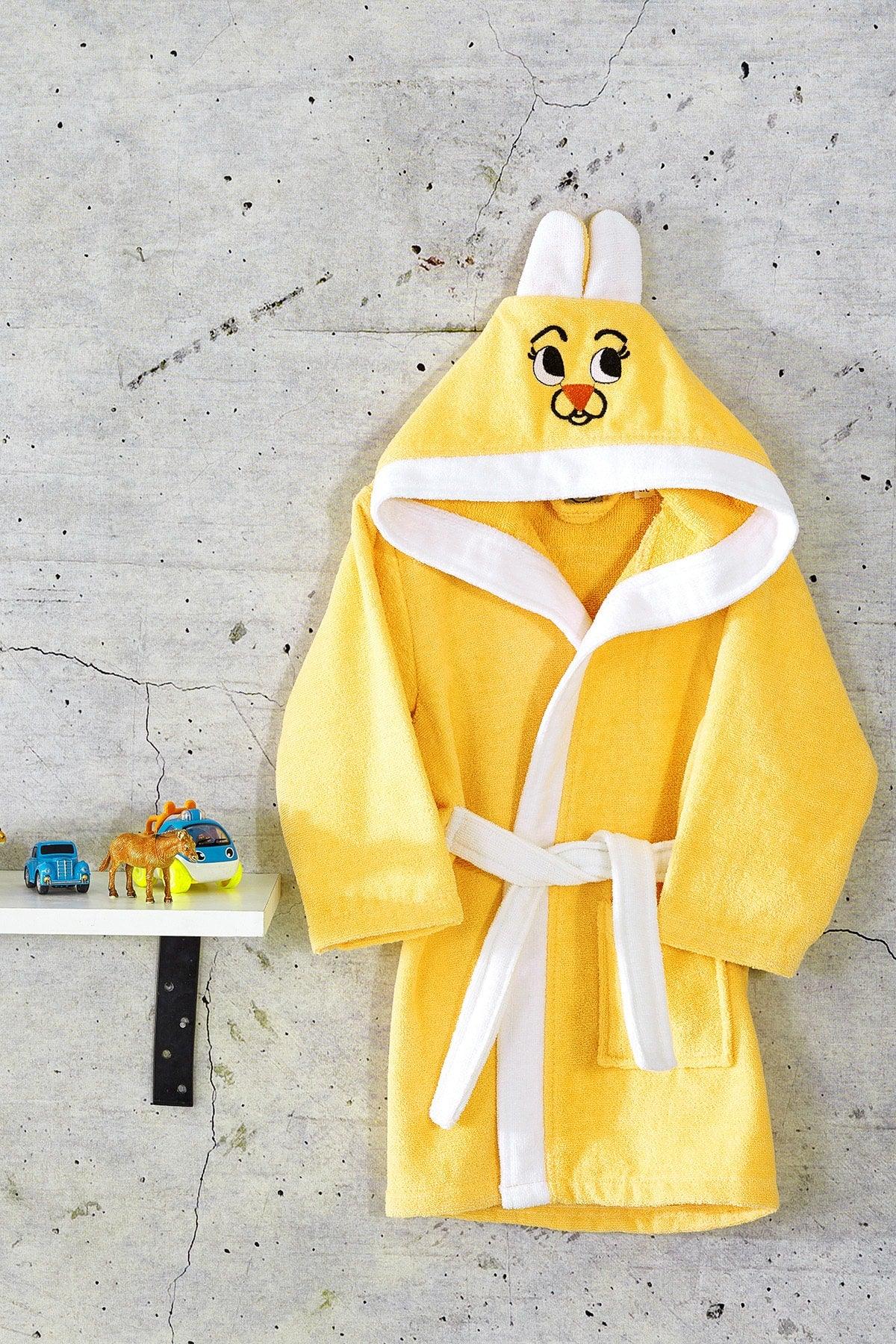 Hooded 100% Cotton Kids Bathrobe - Swordslife