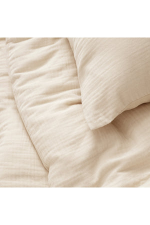 Baby Duvet Cover Set 70X110 Cm 100% Organic Cotton 15 Cm Bed Height
