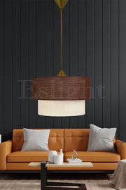 Pendant Lamp Cake Chandelier Living Room Chandelier Bedroom Brown Chandelier