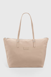 Women'S Cream Shopper Bag