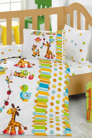 Spielplatz - Turkuaz Baby Collection Bettbezug-Set