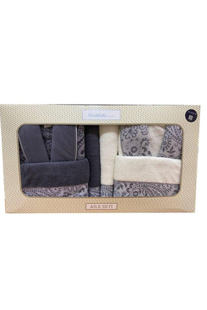 Family Set Paijley Cream - Gray - Swordslife