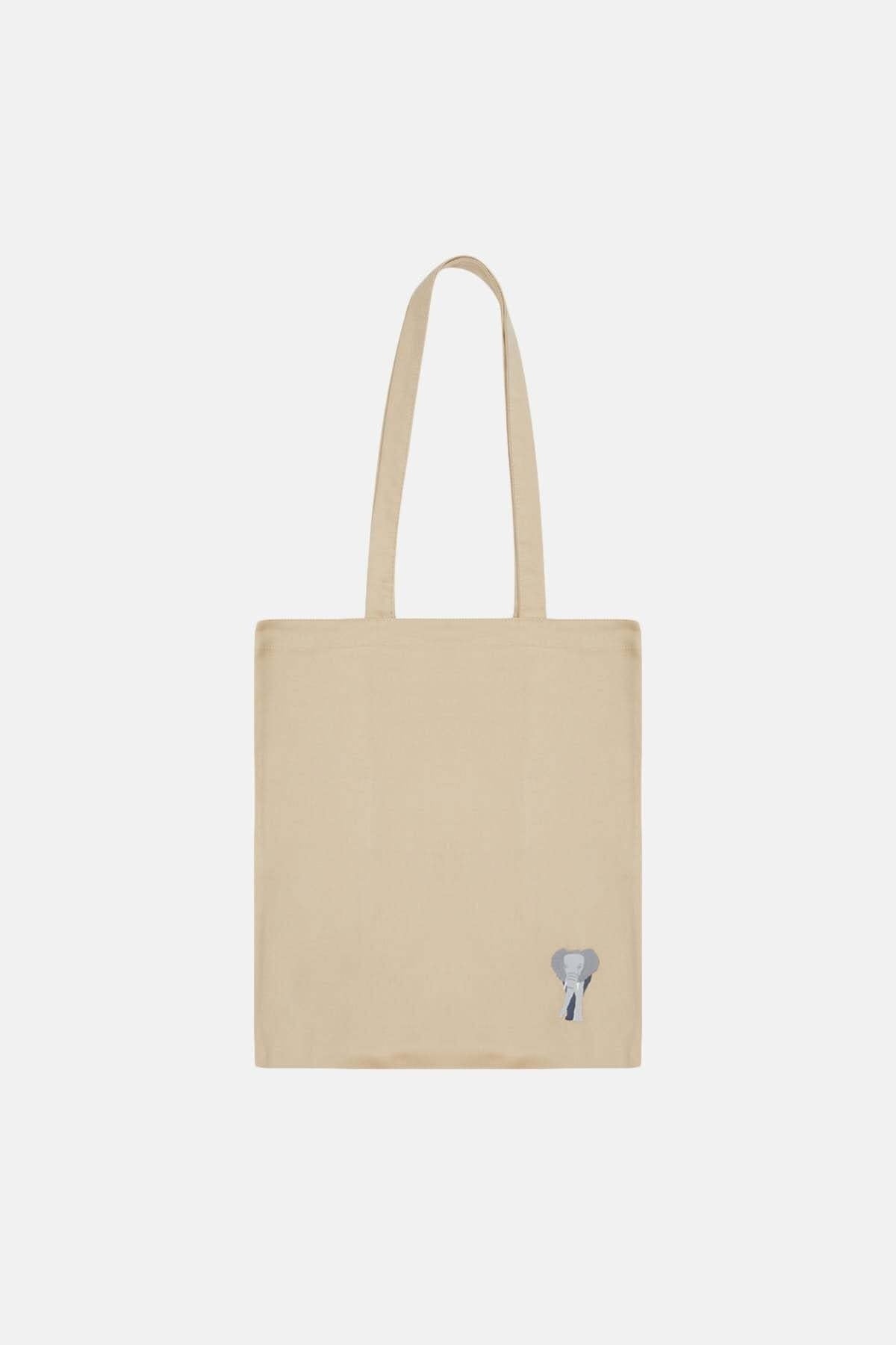 Elephant Bag - Dark Beige