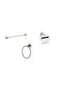 Stainless Wall Mounted Long Towel Holder-paper-round Towel Holder Set - Swordslife