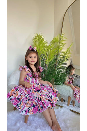 Kleid mit Blumenmuster