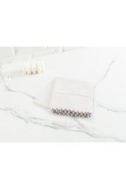 Marla Crochet Hand Towel - Ecru - Beige - Swordslife