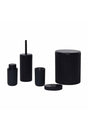Set of 5 Bathroom Accessory - Black - Swordslife