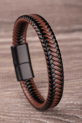 Magnet Vegan Leather Bracelet