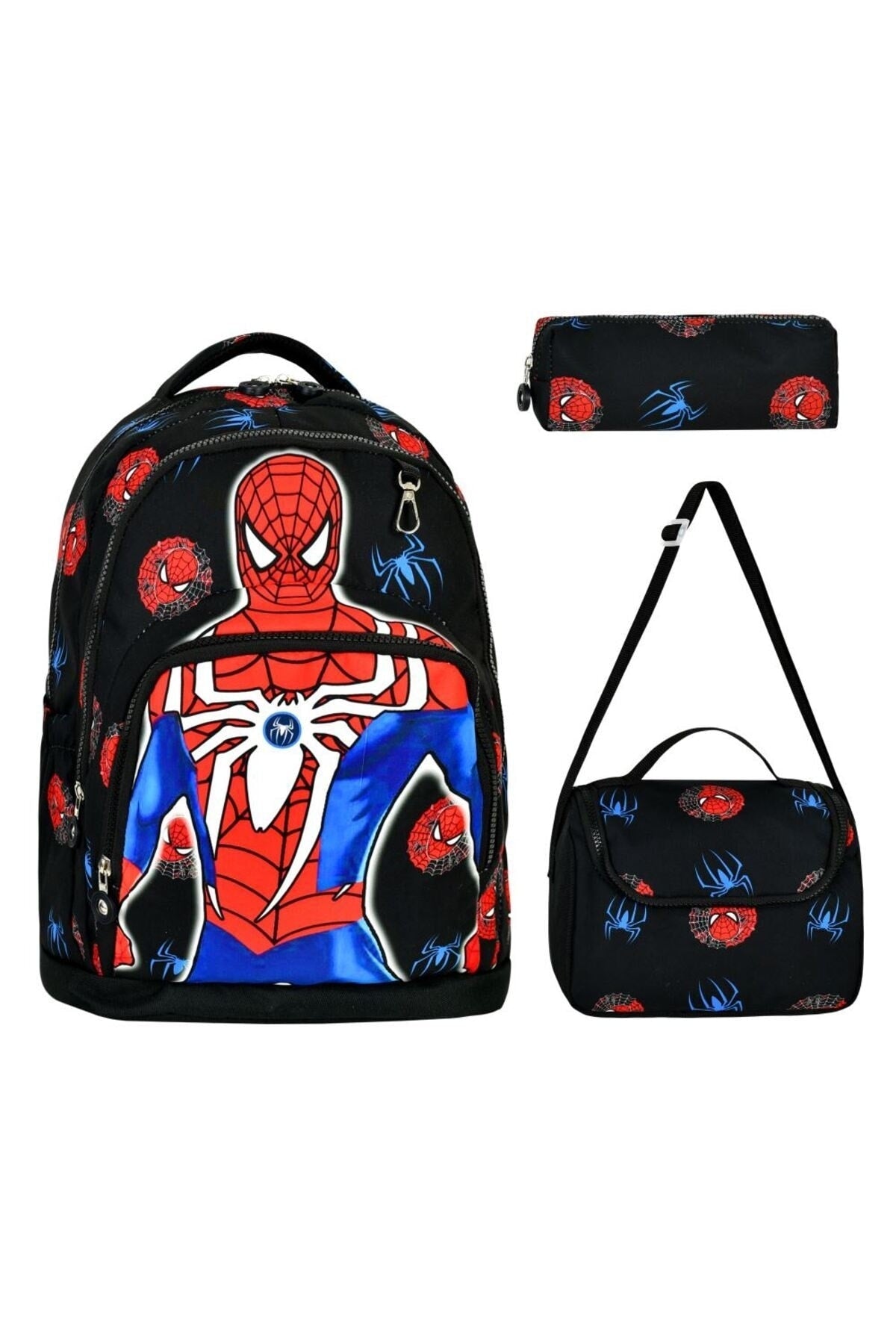 Spiderman Printed Boy'S School Bag