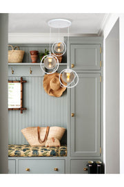 World 3 Piece Tray. Glop White Chandelier With Smoked Glass. Living Room, Kitchen, Teenager, Room, Bedroom, Store