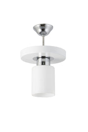 Single Modern Sports Model Round Tray White Chandelier