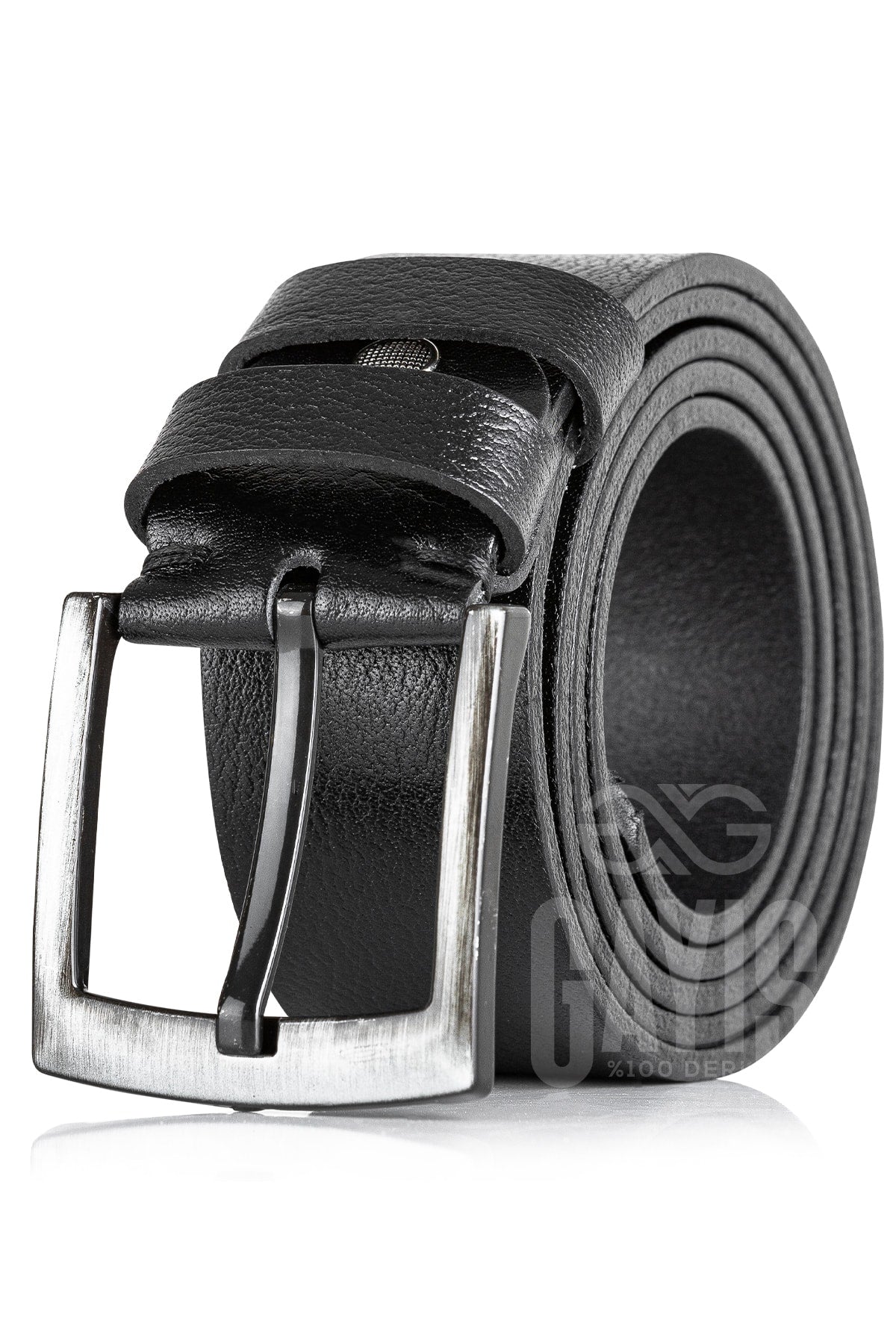 100% Genuine Buffalo Leather Men'S Jeans Belt - Men'S Gift Belt - Dowery Belt