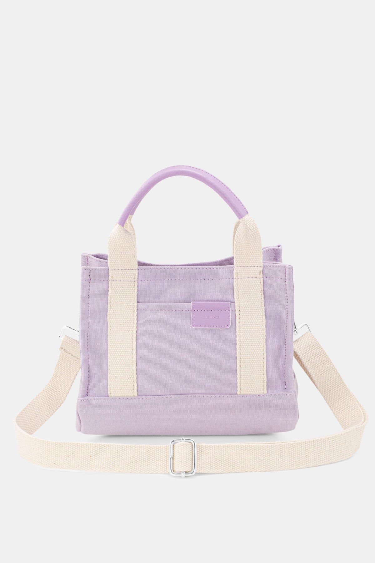 Lilafarbene Canvas-Tragetasche 232 für Damen