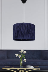 Fenouil Pendant Chandelier Navy Blue