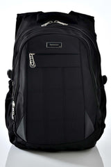 Casual Unisex Backpack - Black 2227