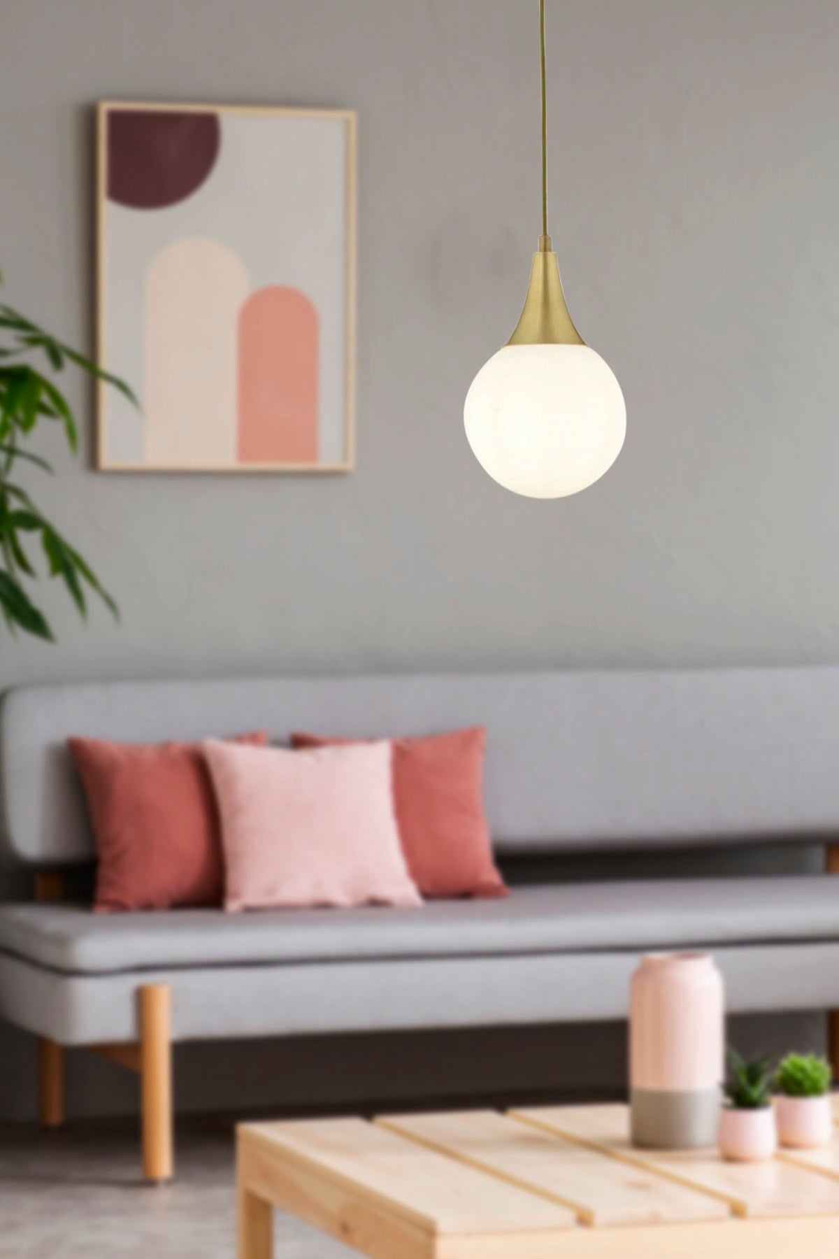 Damla Single Antique Modern Pendelleuchte Küche Wohnzimmer Pendelleuchte Kronleuchter