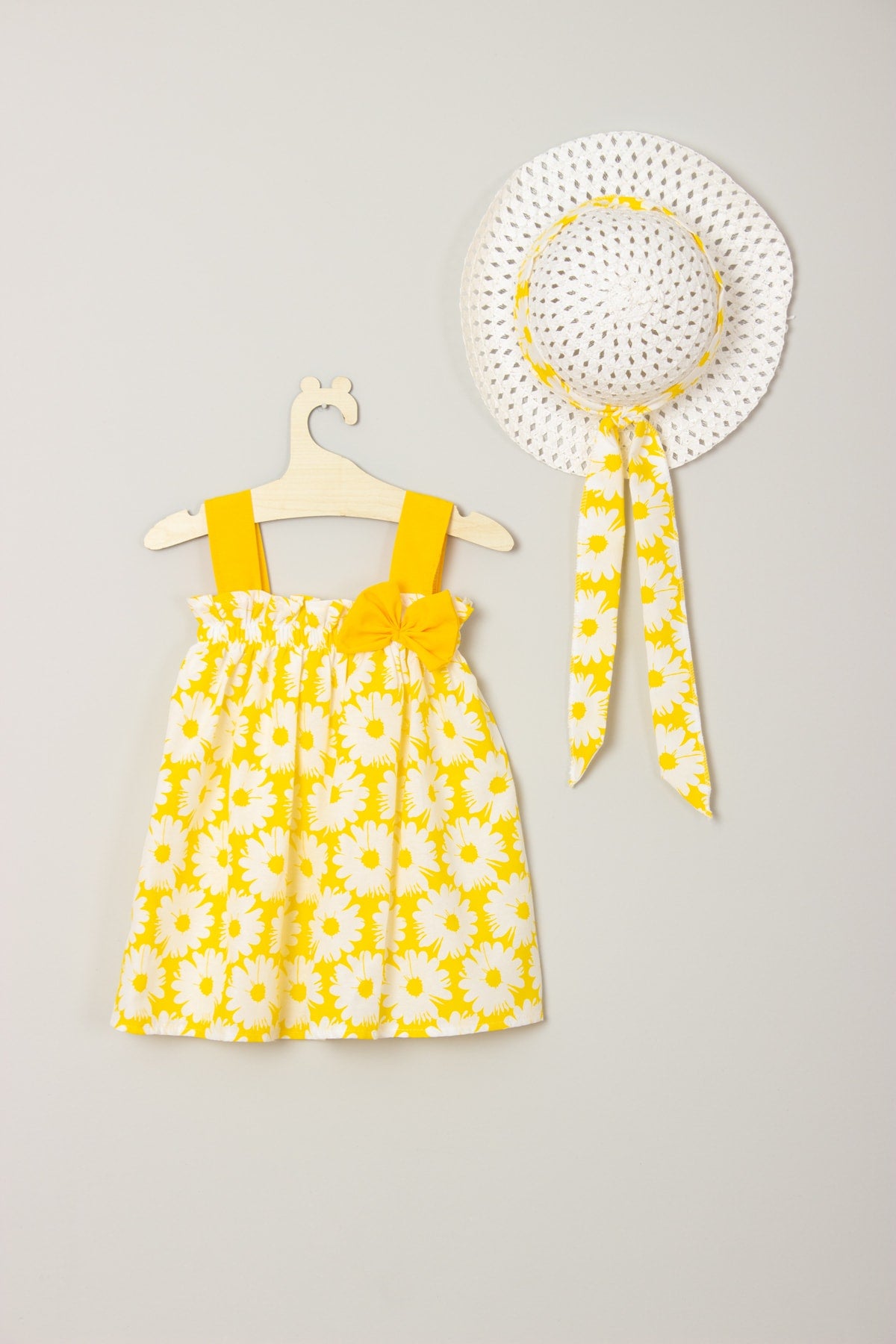 Kleid mit Blumenmuster und Schleife – Neue Saison