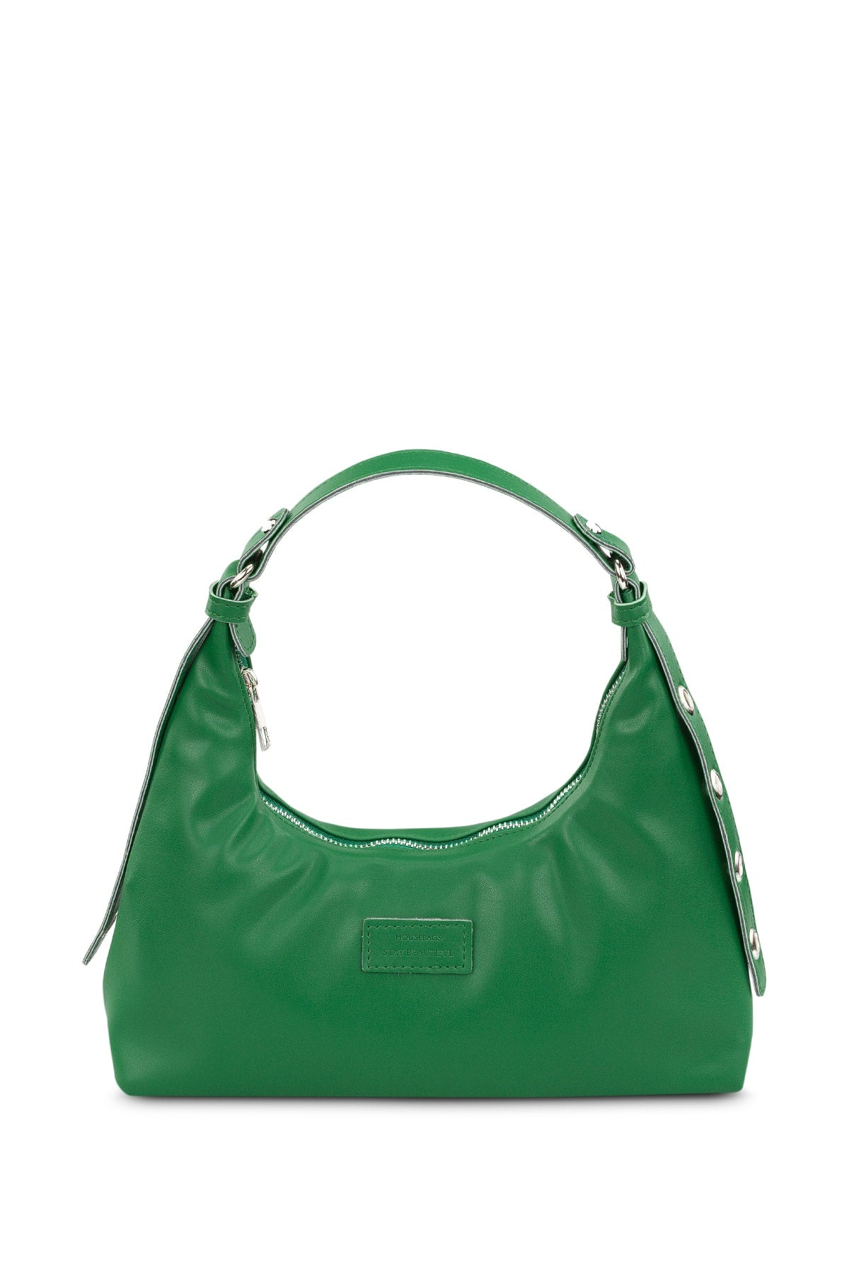 Women's Green Baguette Bag 205