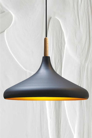 Black Champion Wooden Single Chandelier Pendant Lamp Living Room Kitchen Cafe Boutique Lamp Lighting Chandeliers