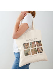 The Birth Of Venus - Sandro Botticelli Raw Cloth Bag