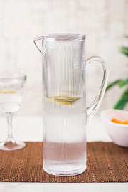 Transparenter Krug aus Acryl, Barock, 1,5 l (passt in die Kühlschranktürablage)