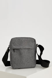 Men'S Gray Cross Shoulder Bag S5667Az21Au