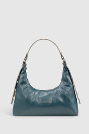 Women'S Petrol Green Baguette Bag 205