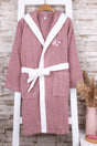 100% Cotton Hooded Embroidered Girl's Bathrobe - Swordslife