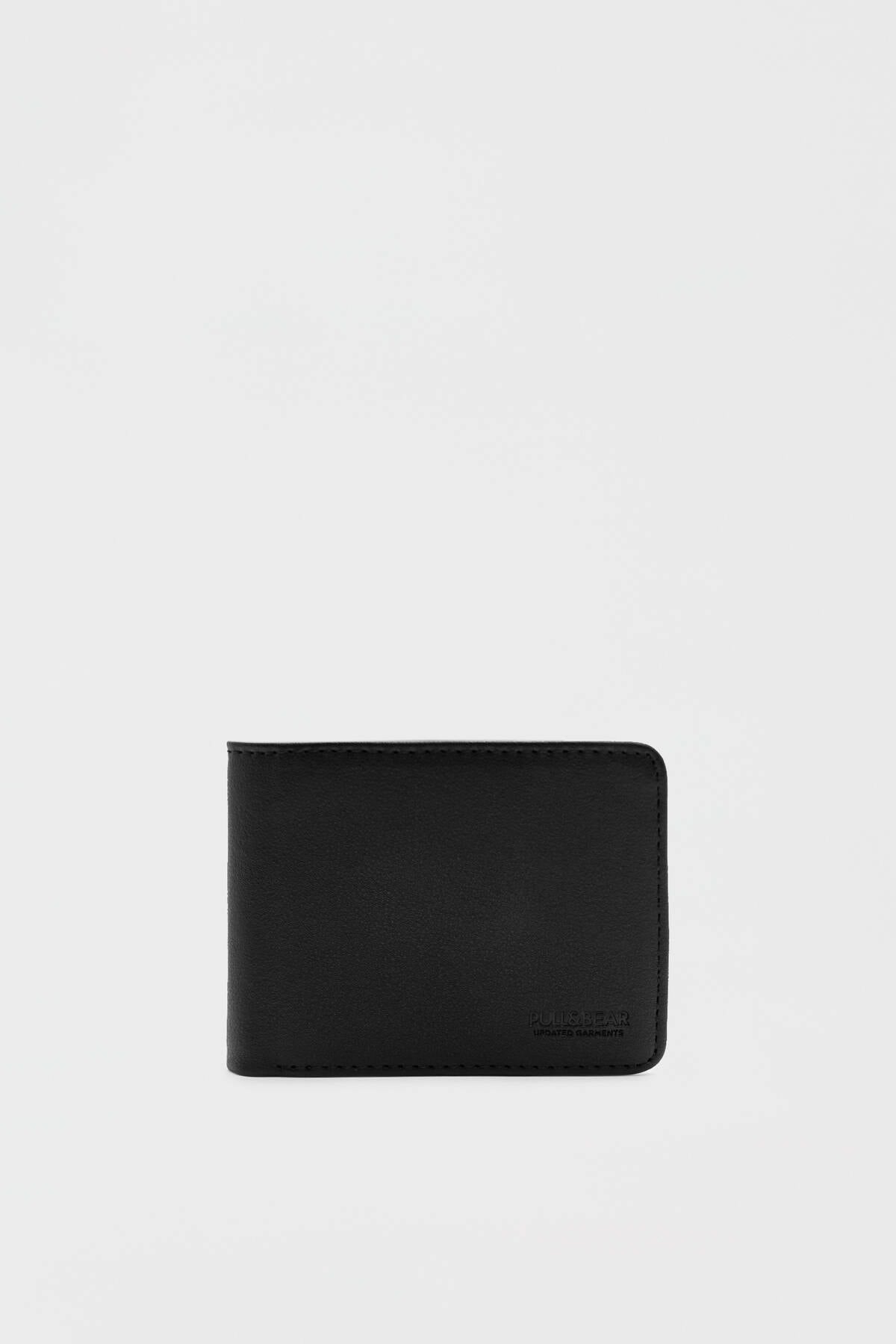 Basic Black Faux Leather Wallet