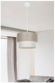 Fabric Headboard Modern Milk Coffee Cake Chandelier