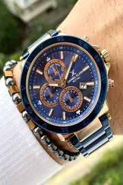 Stainless Steel Band Men'S Wristwatch+3Atm Waterproof