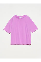 3683 Basic T-shirt-dark Lilac - Swordslife